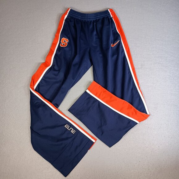 Nike Elite Men's Size LT Syracuse Orange Tracksuit Jacket & Sweatpants - Picture 5 of 15
